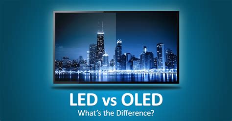 difference between led and oled.